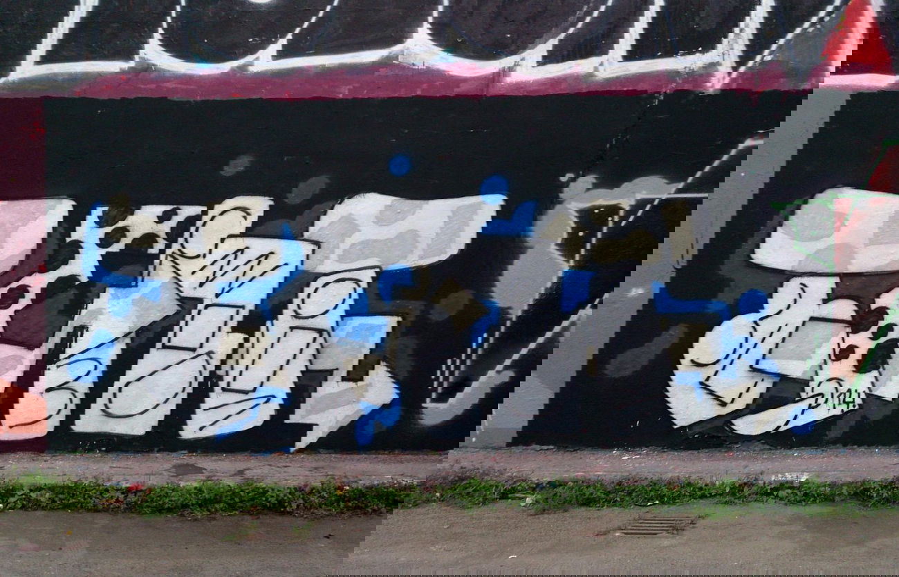 Graffiti Wall in Prague - Photo by Exist333