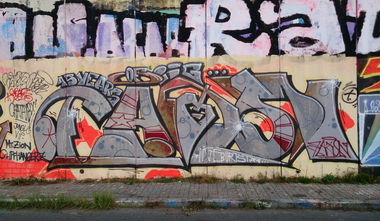 Graffiti Wall in Prague - Photo by Exist333