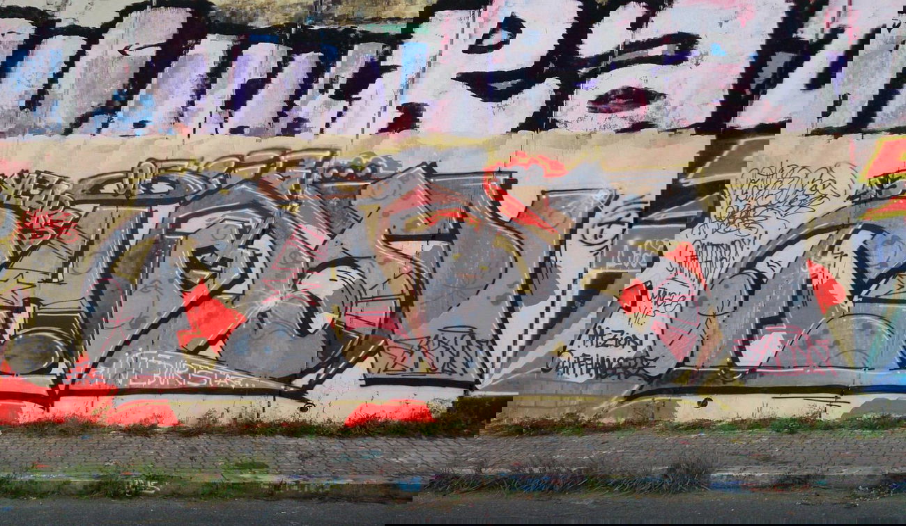 Graffiti Wall in Prague - Photo by Exist333