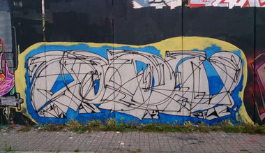 Graffiti Wall in Prague - Photo by Exist333 - Todey