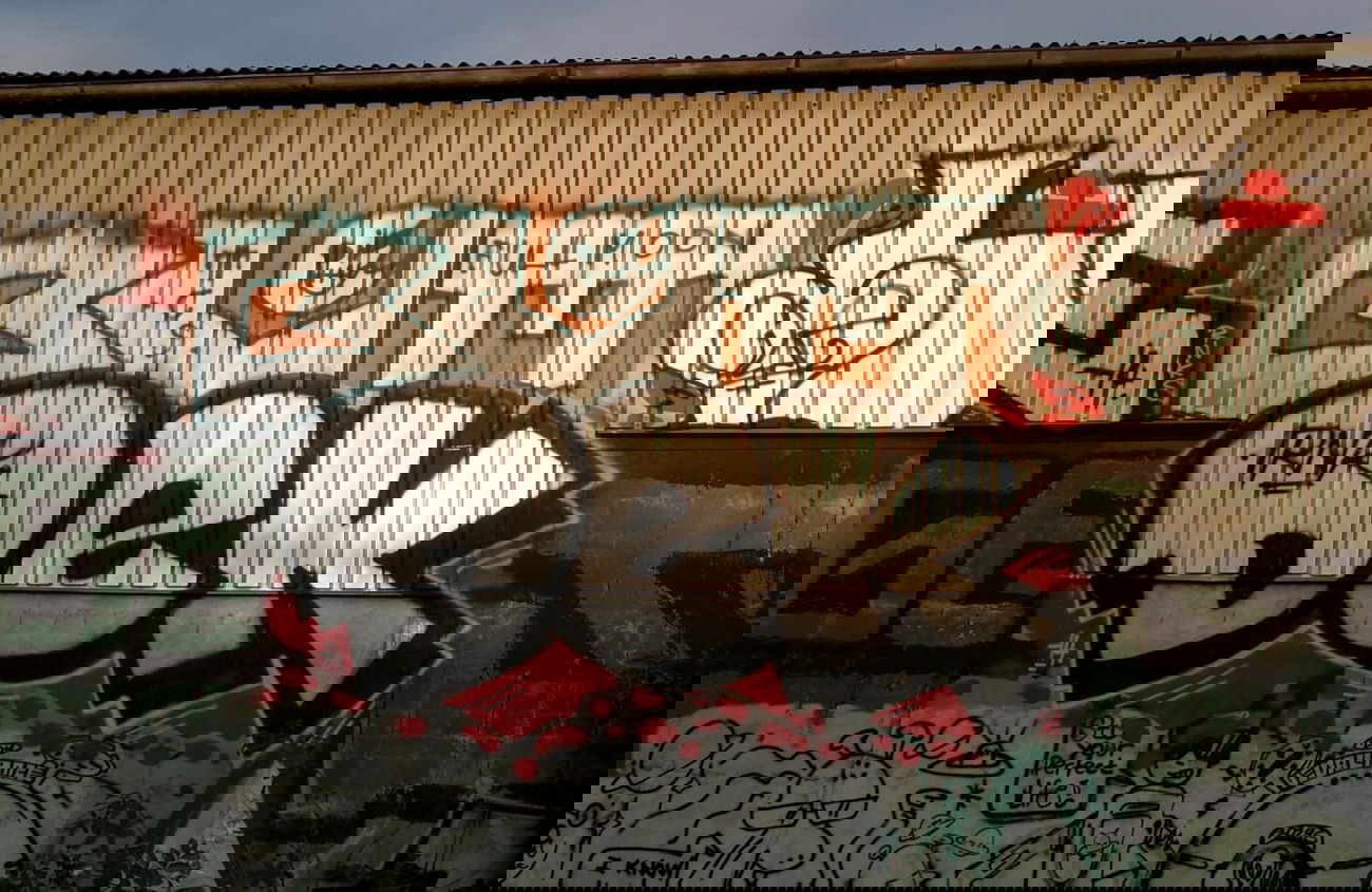 Graffiti Bombing in Prague - Photo by Exist333