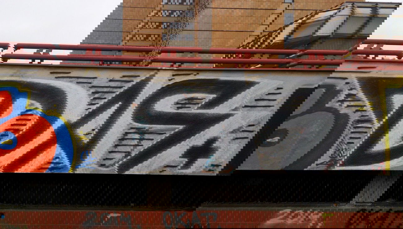 Graffiti Bombing in Prague - Photo by Exist333