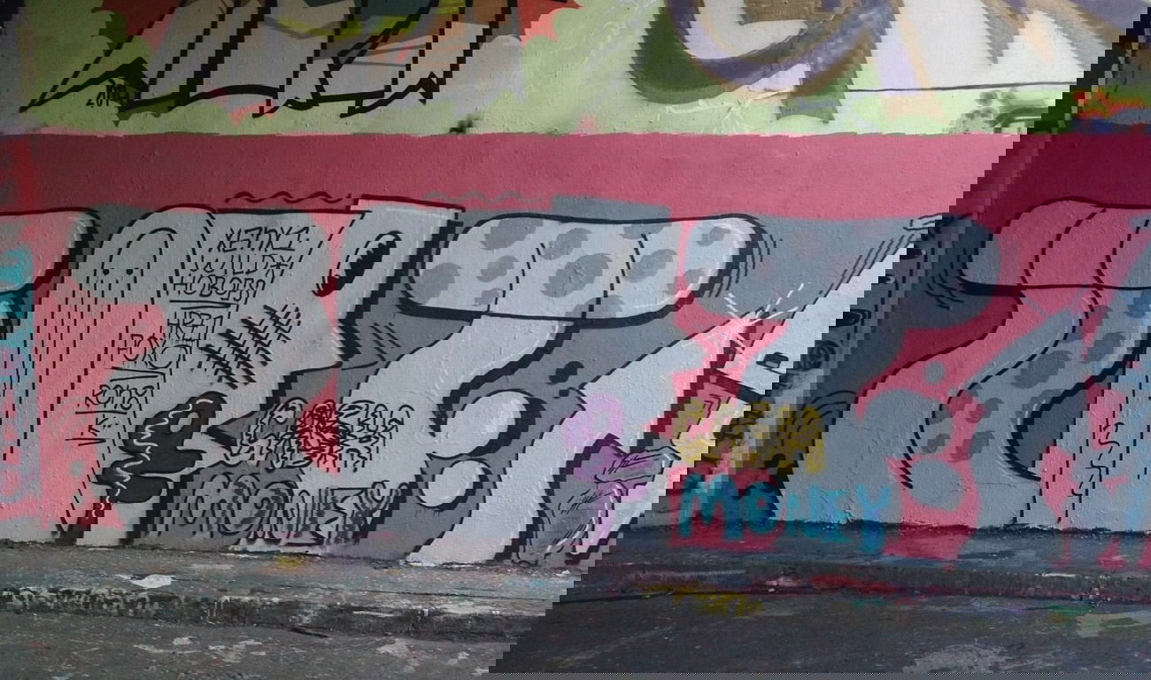 Graffiti Wall in Praha - Photo by Exist333