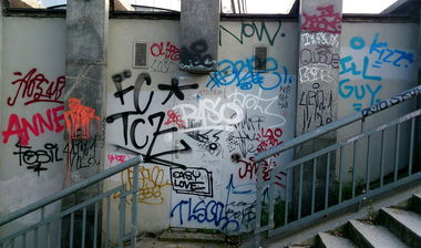 Graffiti Artwork in Prague - Photo by Exist333