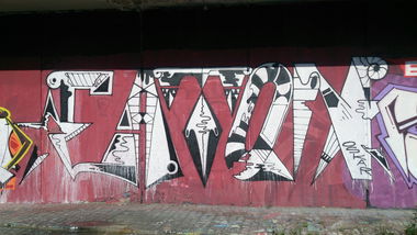 Graffiti Wall in Prague - Photo by Exist333