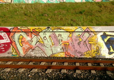 Graffiti in PRAGUE - Photo by Exist333