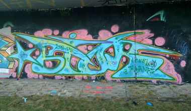 Graffiti in PRAGUE - Photo by Exist333