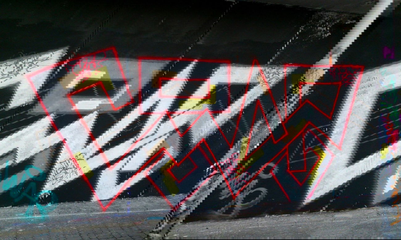 Graffiti Wall in Praha - Photo by Exist333