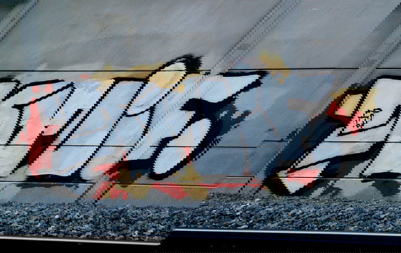 Graffiti Bombing in Prague - Photo by Exist333