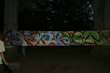 Graffiti Wall - Photo by Exuserwithname (2015)