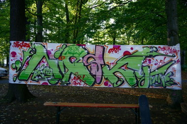 Graffiti Wall - Photo by Exuserwithname (2015)