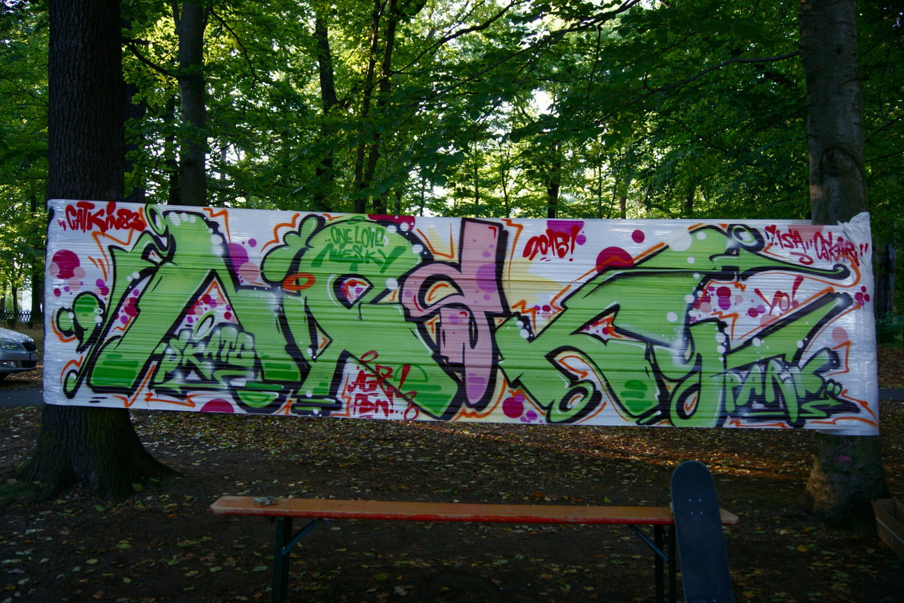 Graffiti Wall - Photo by Exuserwithname (2015)