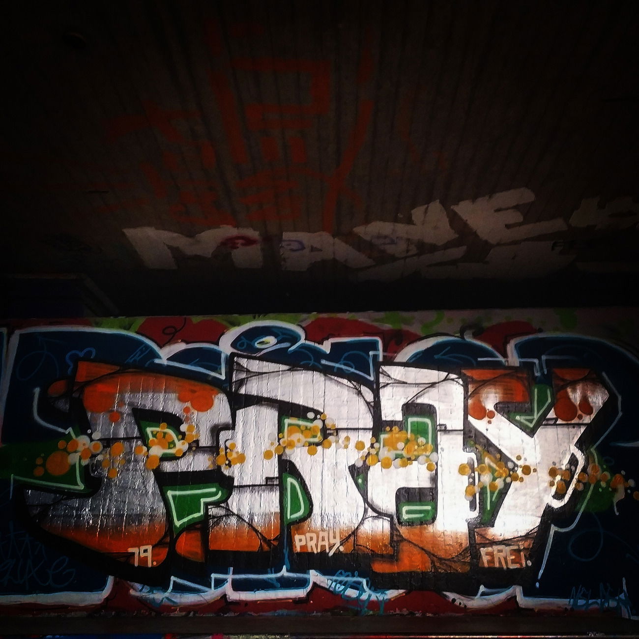 Graffiti Wall - Photo by Exuserwithname (2019)