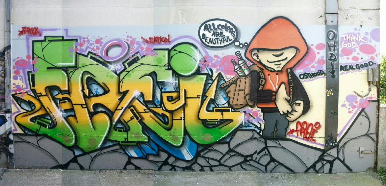 Graffiti Wall - Photo by Exuserwithname