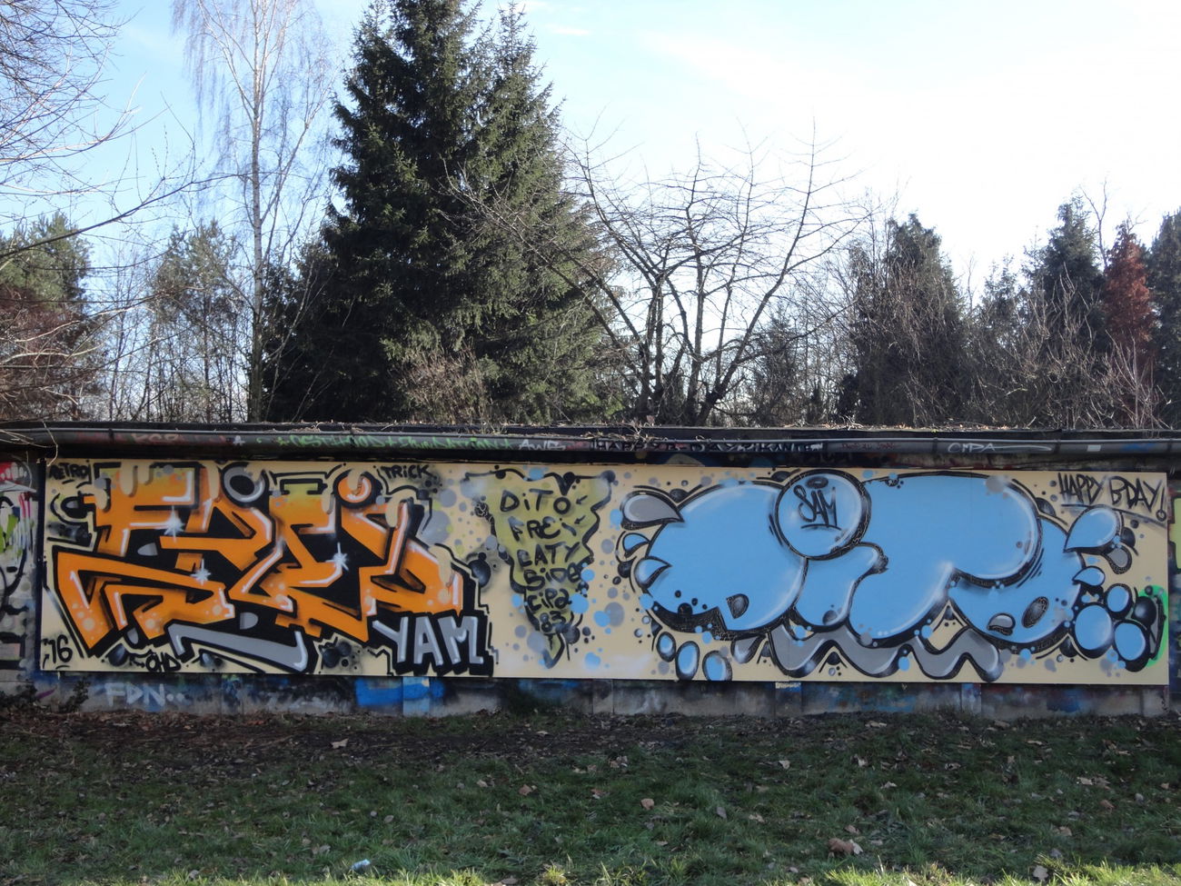 Graffiti Wall - Photo by Exuserwithname