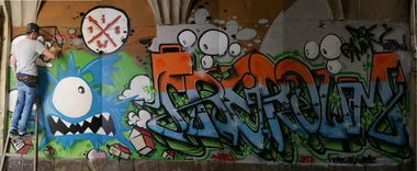 Graffiti Wall - Photo by Exuserwithname