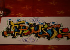 Graffiti Sketch - Photo by Exuserwithname (2015)