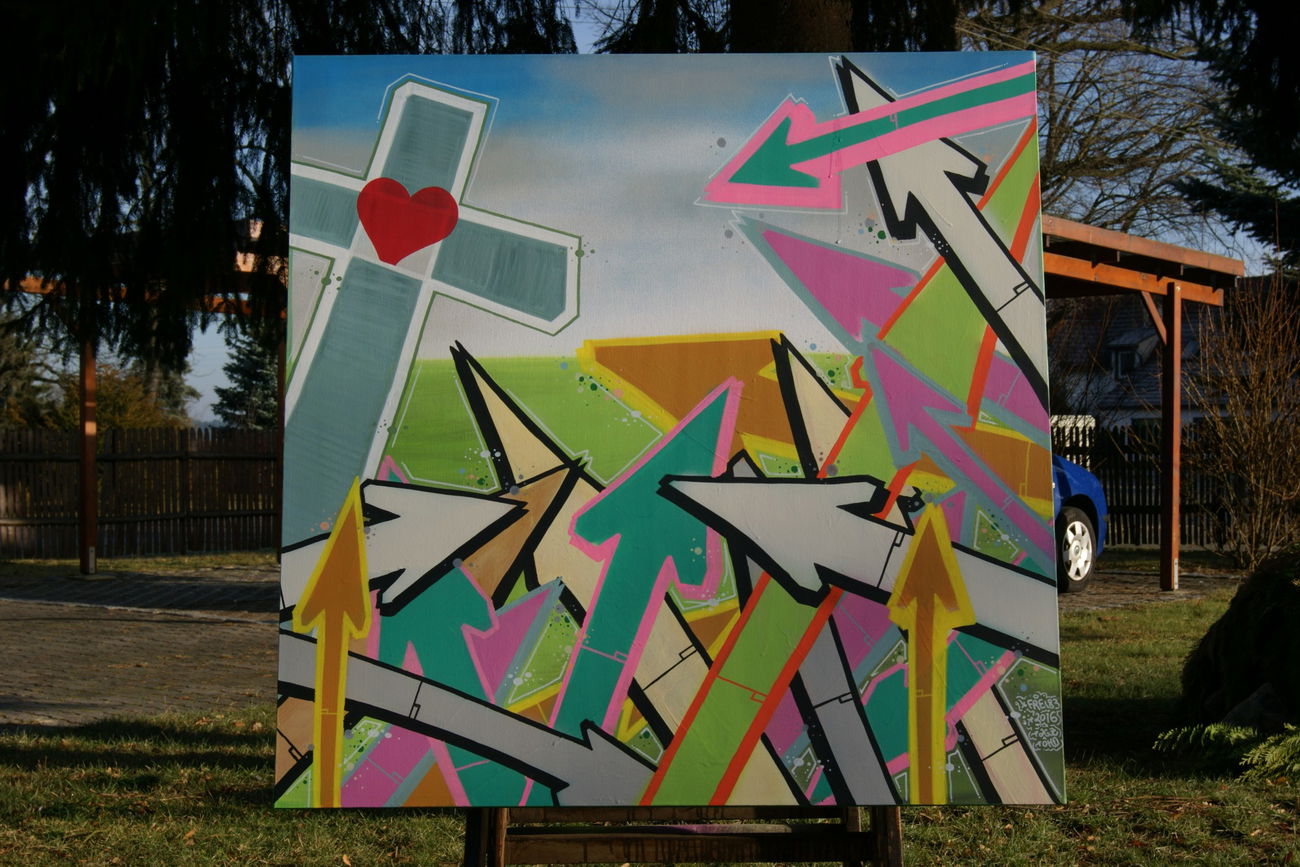 Graffiti Artwork - Photo by Exuserwithname (2017)