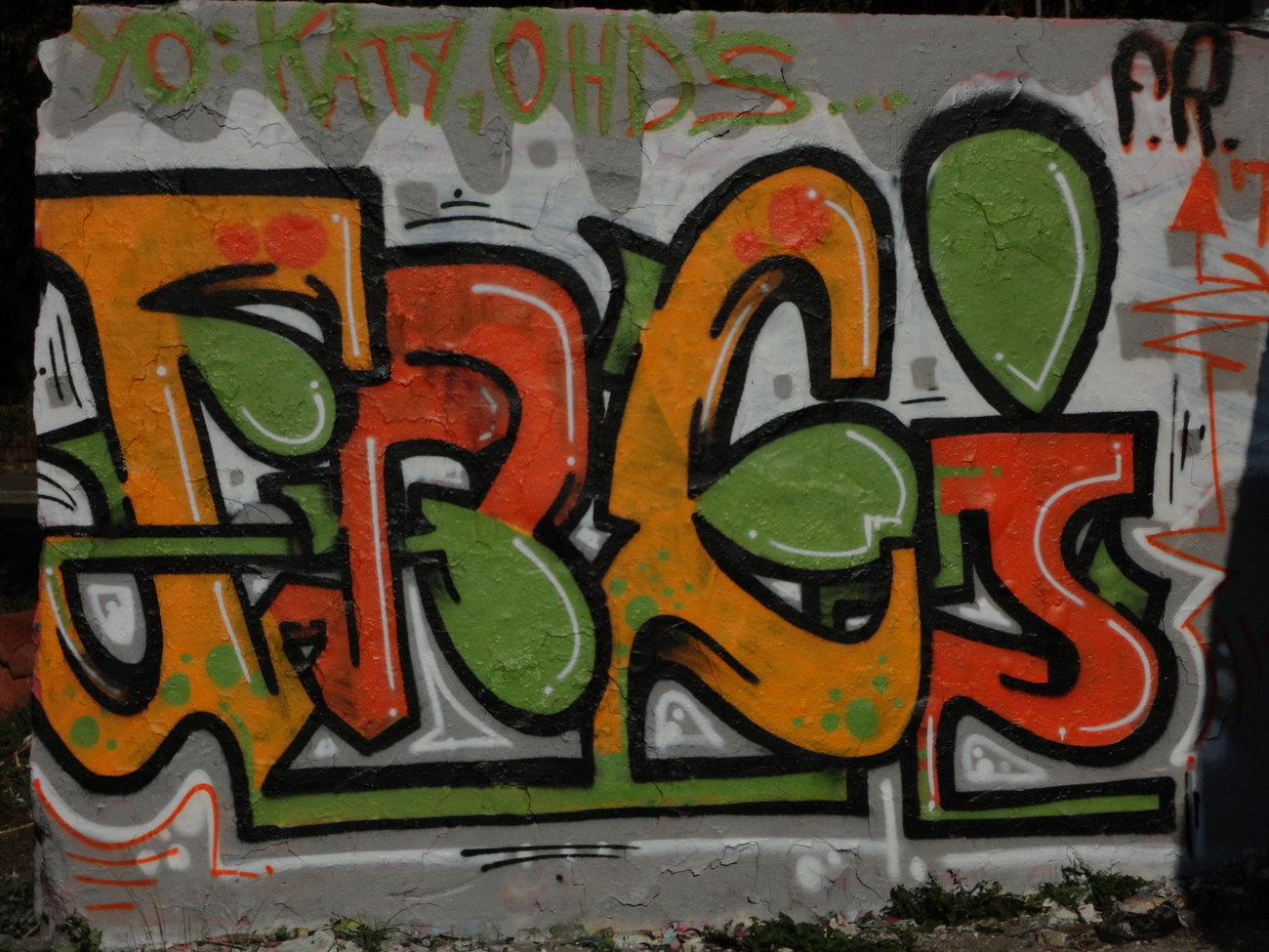 Graffiti Wall - Photo by Exuserwithname (2015)
