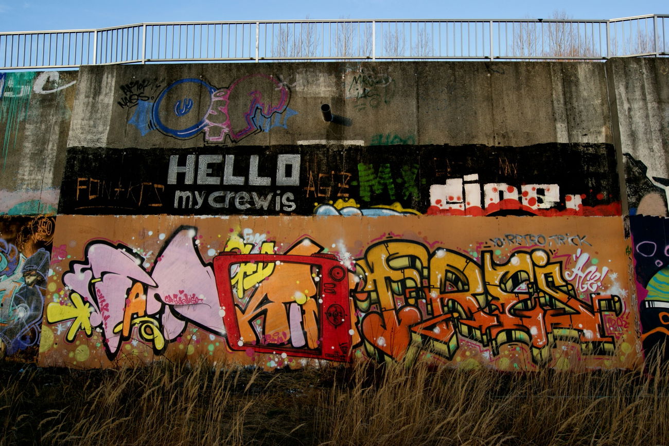 Graffiti Wall - Photo by Exuserwithname