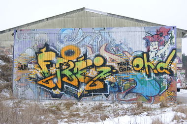 Graffiti Wall - Photo by Exuserwithname (2017)