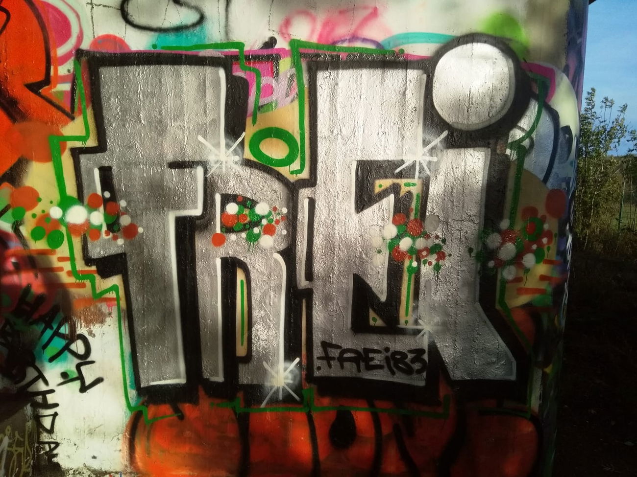 Graffiti Wall - Photo by Exuserwithname (2019)