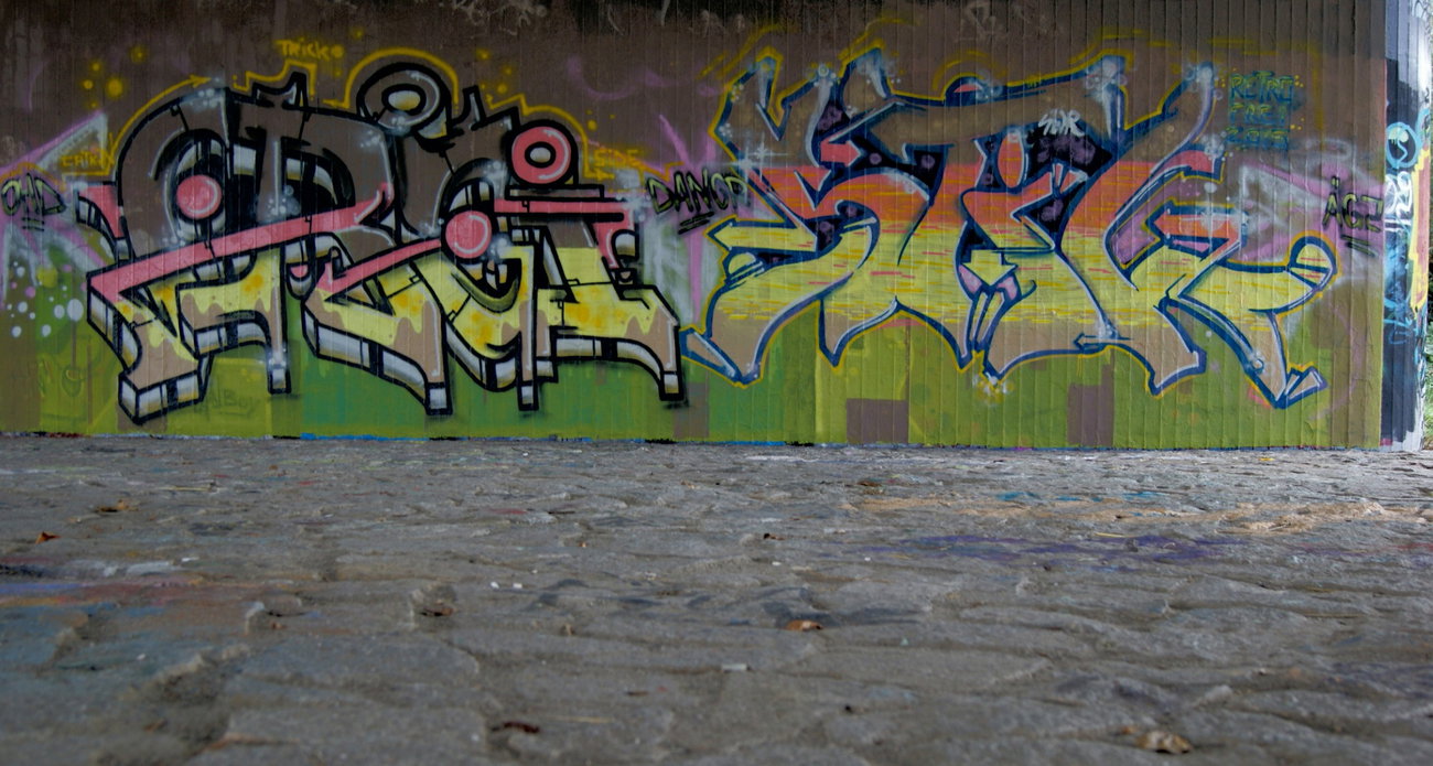 Graffiti Wall - Photo by Exuserwithname (2015)