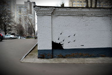 Graffiti Street Art in Moscow - Photo by F20