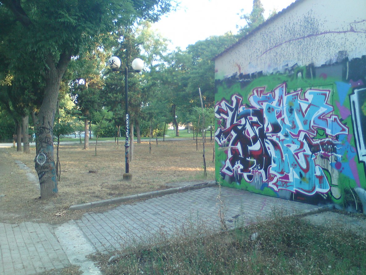 Graffiti Wall - Photo by FAKExWOLF - fake, cows, greece (2011)