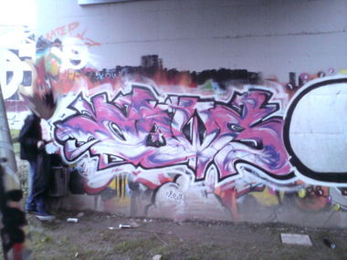 Graffiti Wall - Photo by FAKExWOLF - fake, cows, wall