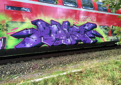 Graffiti Train - Photo by FAKT (2017)