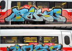Graffiti Train - Photo by FAKT (2013)
