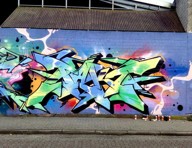 Graffiti Wall - Photo by FAKT (2017)