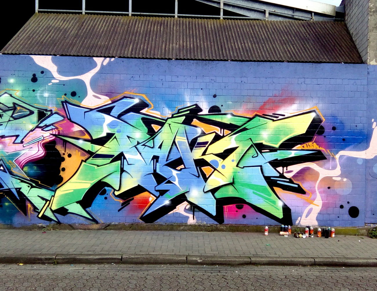 Graffiti Wall - Photo by FAKT (2017)