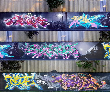 Graffiti Wall - Photo by FAKT (2018)