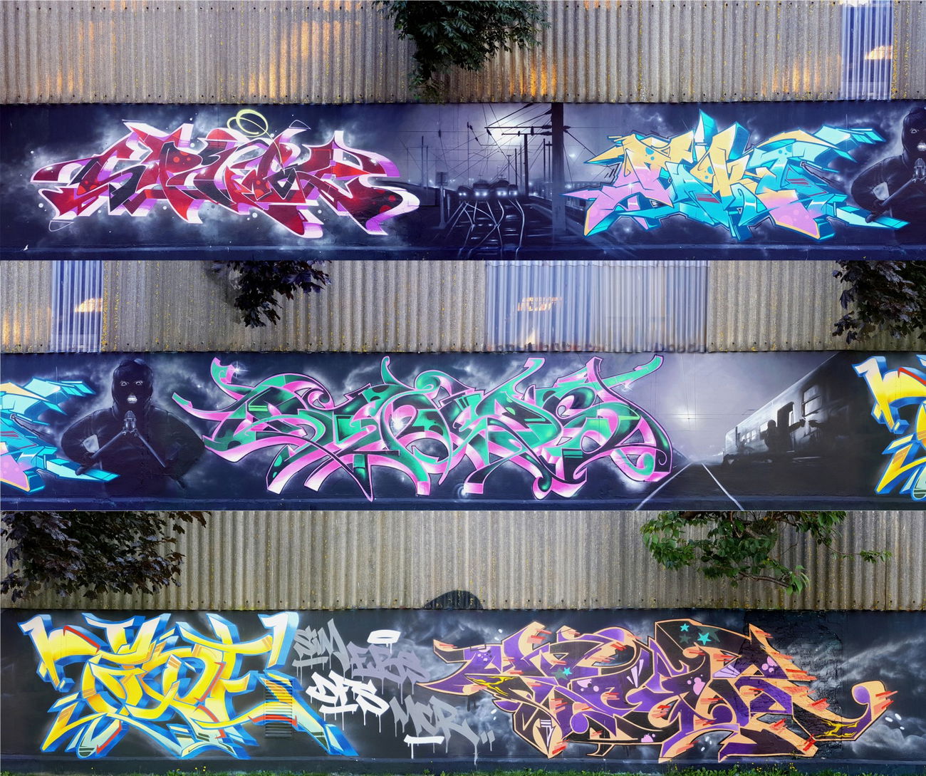 Graffiti Wall - Photo by FAKT (2018)