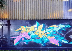 Graffiti Wall - Photo by FAKT (2018)