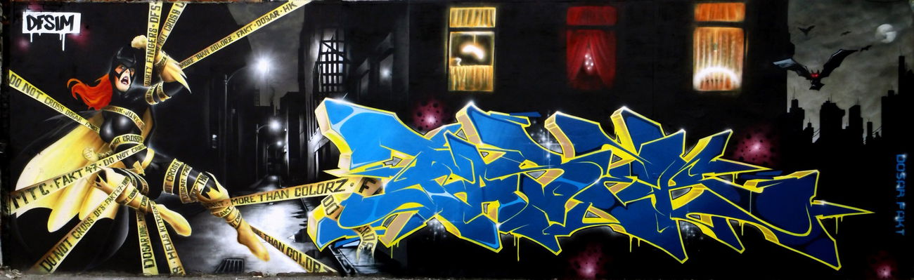 Graffiti Wall - Photo by FAKT (2016)