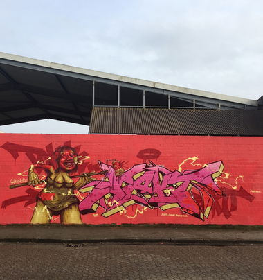 Graffiti Wall - Photo by FAKT (2018)