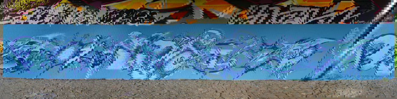 Graffiti Wall in Dresden - Photo by FANTASTICFOUR - POIS, ENKOR, ZURE (2014)