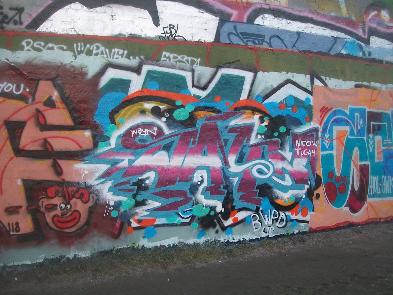 Graffiti Wall - Photo by FC