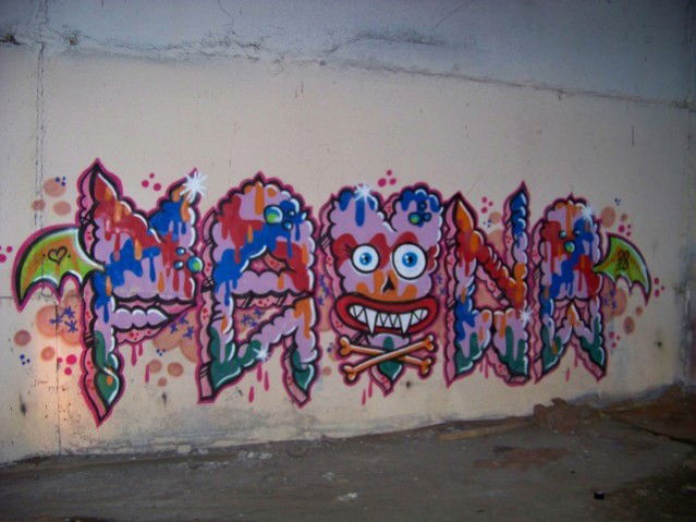 Graffiti Wall in Lviv - Photo by FENO - Feno, NR, MBK