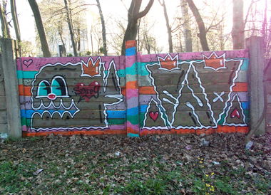 Graffiti Wall - Photo by FENO