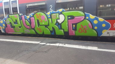 Graffiti Wall in Schwalmstadt  - Photo by FIASKO34 (2018)