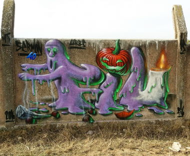 Graffiti Wall in Lleida - Photo by FIL - 3dletters (2016)