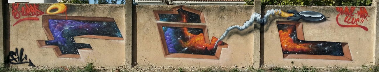 Graffiti Wall in Lleida - Photo by FIL (2015)