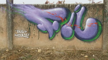 Graffiti Wall in Lleida - Photo by FIL (2015)