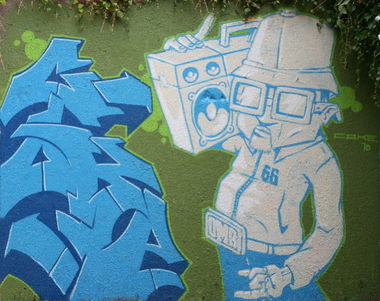 Graffiti Wall in Bad Vilbel - Photo by FINK72 - fink, fink72, fink
