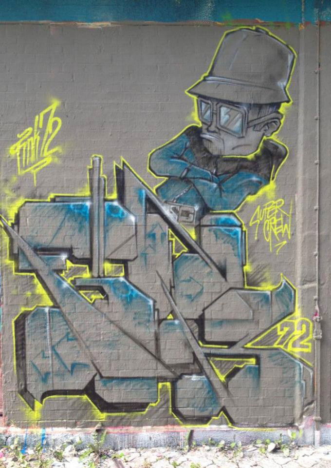 Graffiti Wall - Photo by FINK72 - fink, fink72, fink