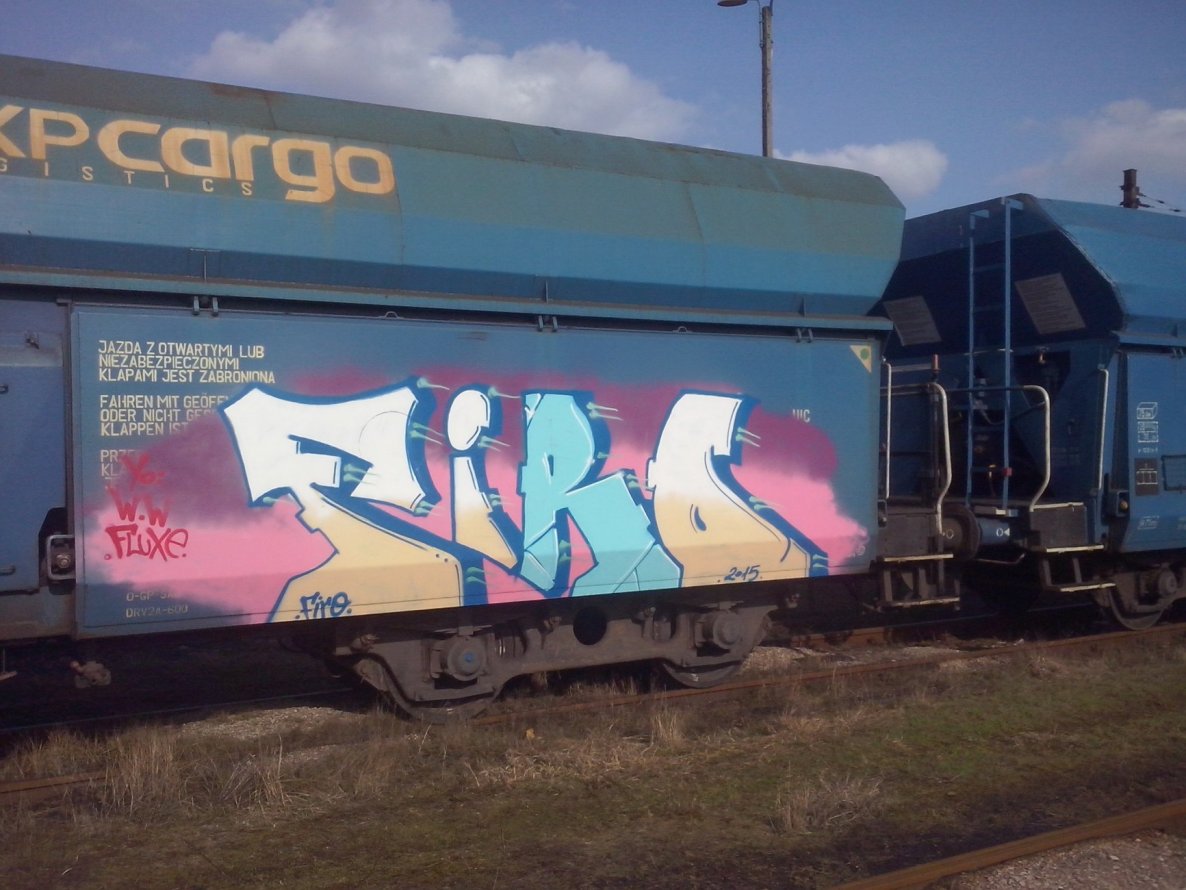 Graffiti Train - Photo by FIROONE
